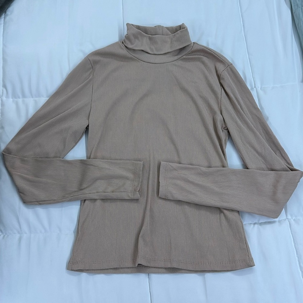 One step up long sleeve turtle neck undershirt